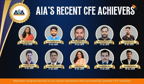 Join AiA CFE LMS | Online Training and Certification Course