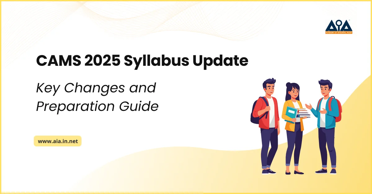 CAMS 2025 Syllabus Update: Key Changes & Preparation Guide