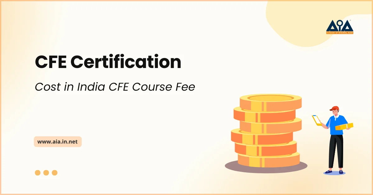 CFE Certification Cost in India