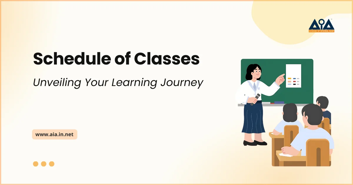 Schedule of Classes Unveiling Your Learning Journey