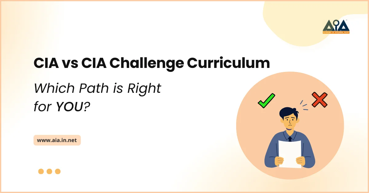 CIA vs CIA Challenge Curriculum Which Path is Right for You