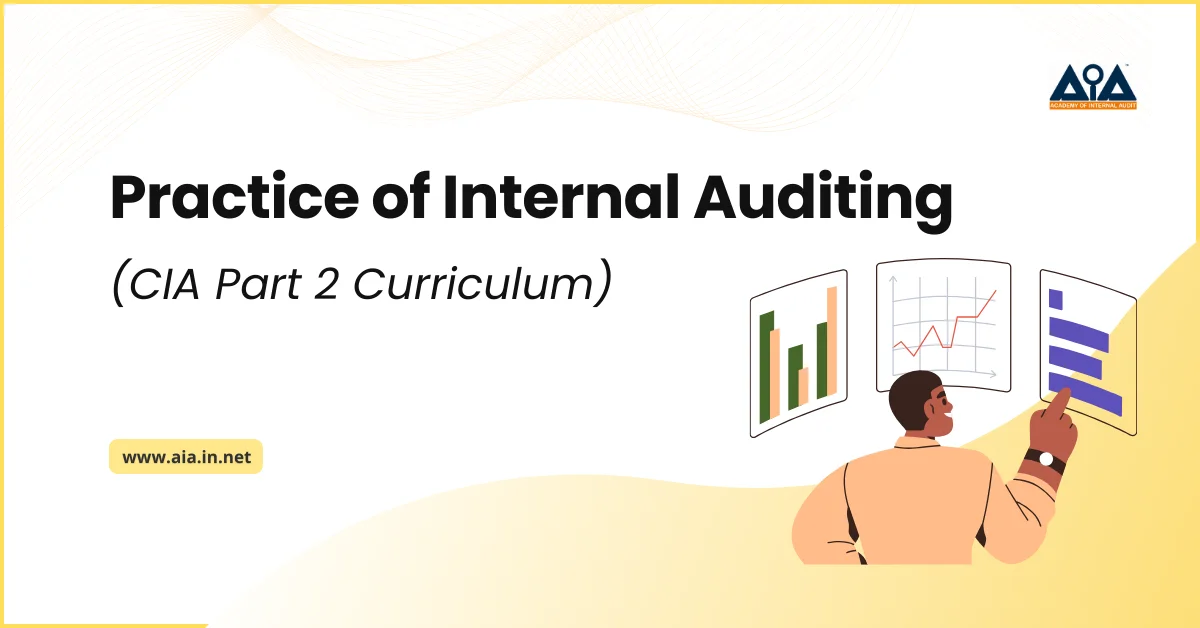 Practice of Internal Auditing (CIA Part 2 Curriculum)