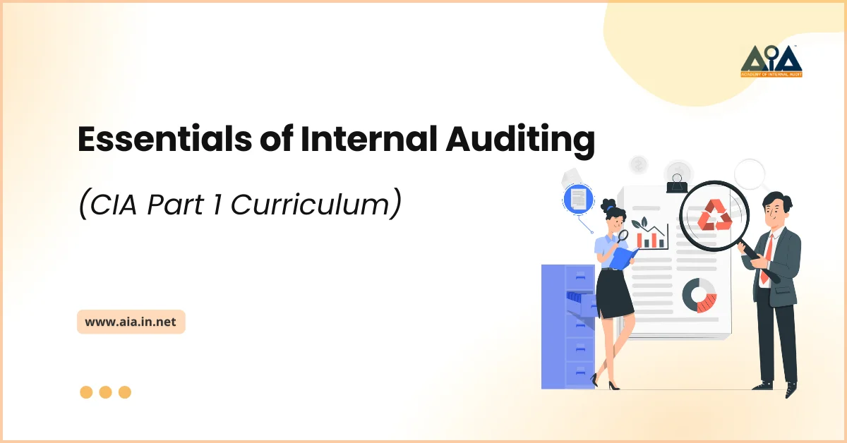 Essentials of Internal Auditing (CIA Part 1 Curriculum)