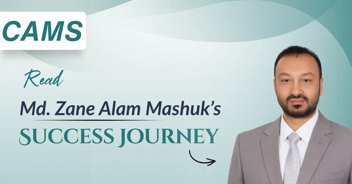 Md. Zane Alam Mashuk Success Story