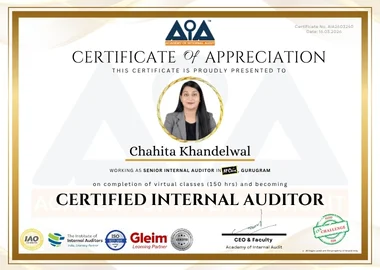 AIA-Chahita Khandelwal