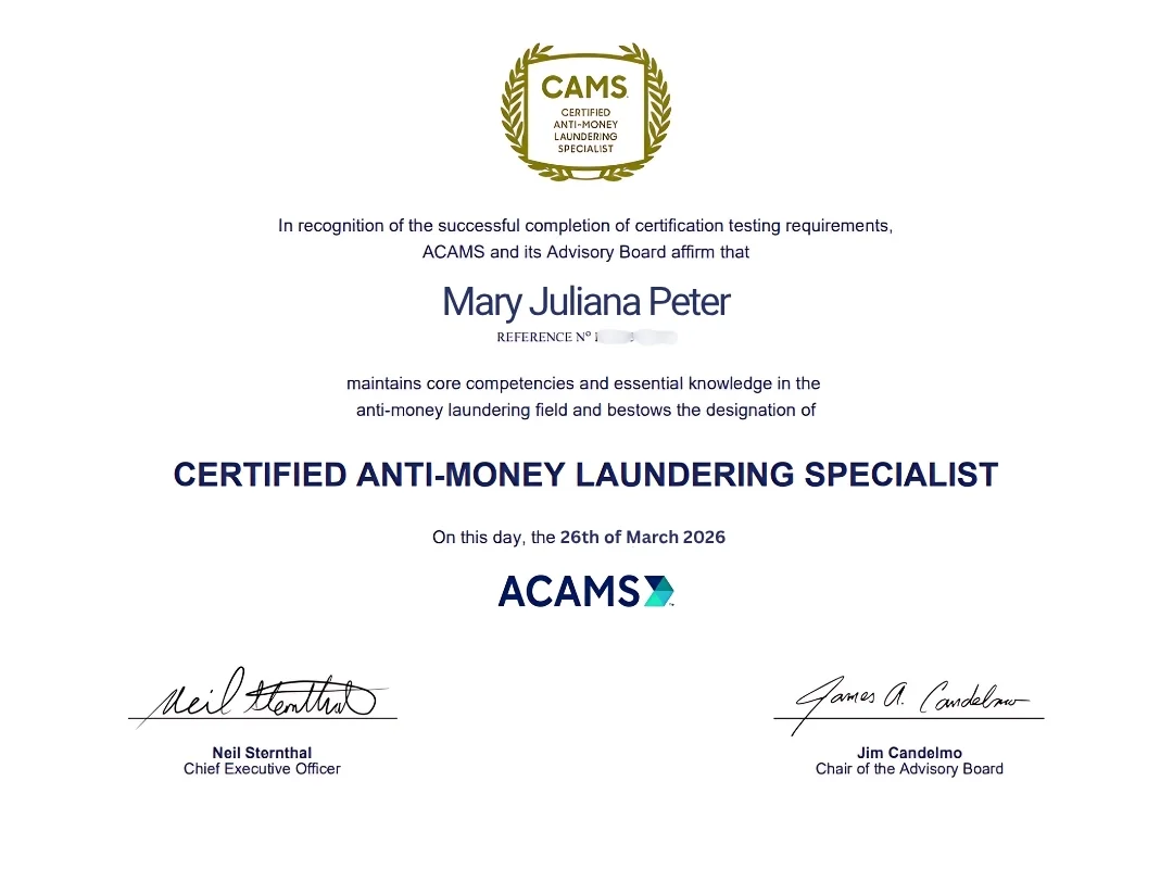 ACAMS-Mary