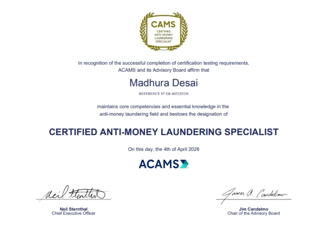 ACAMS-Madhura