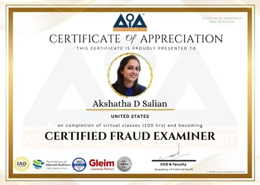 AIA-Akshatha D Salian