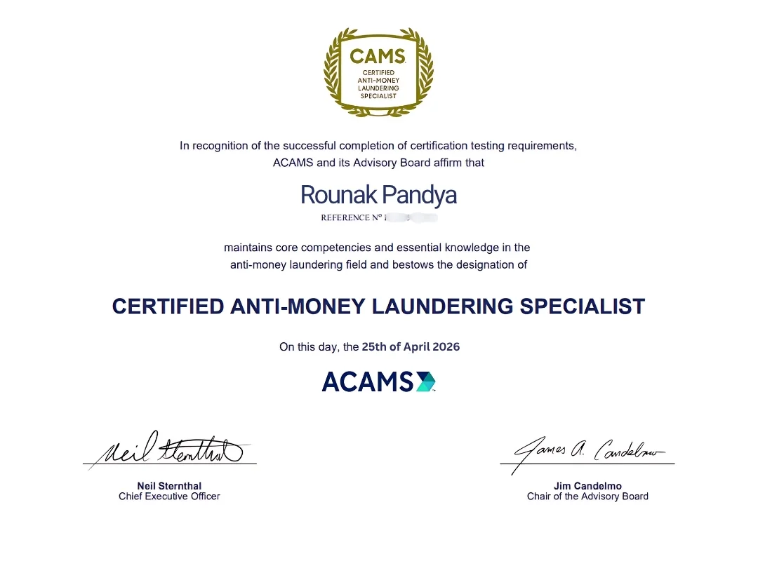 ACAMS-Rounak