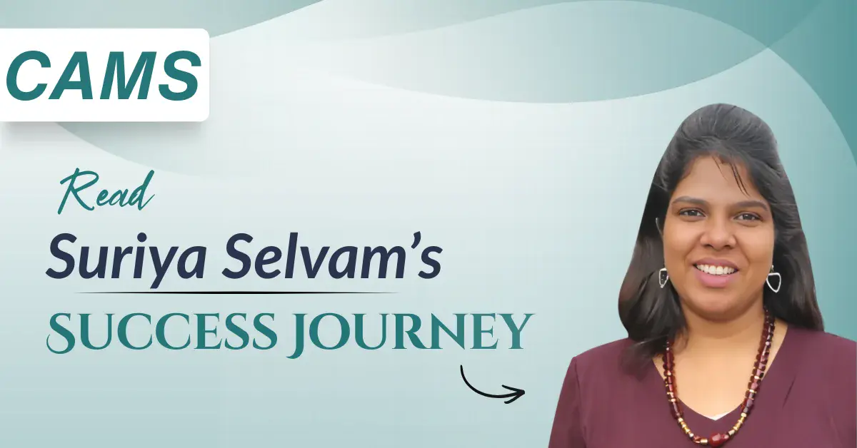 Suriya Selvam Success Story Suriya Selvam Success Story