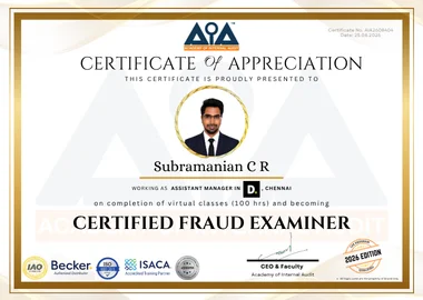 Subramanian-C-R-Certificate