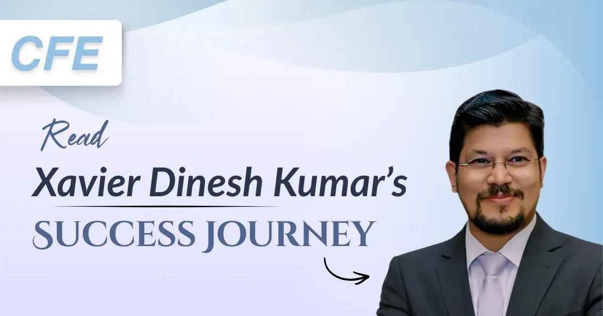 Xavier Dinesh Kumar Success Story